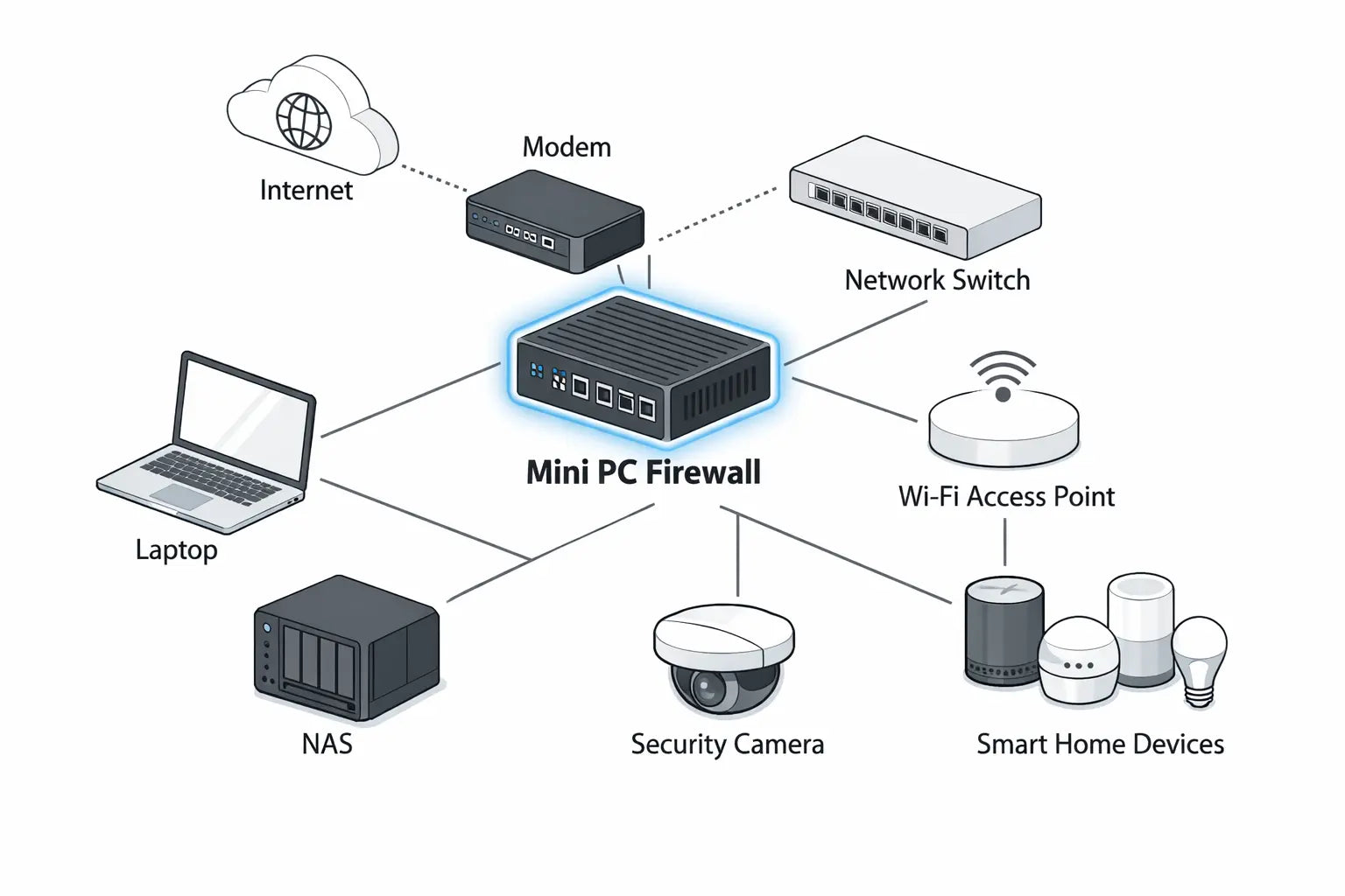 Best Mini PC Firewall applican for Home and Business