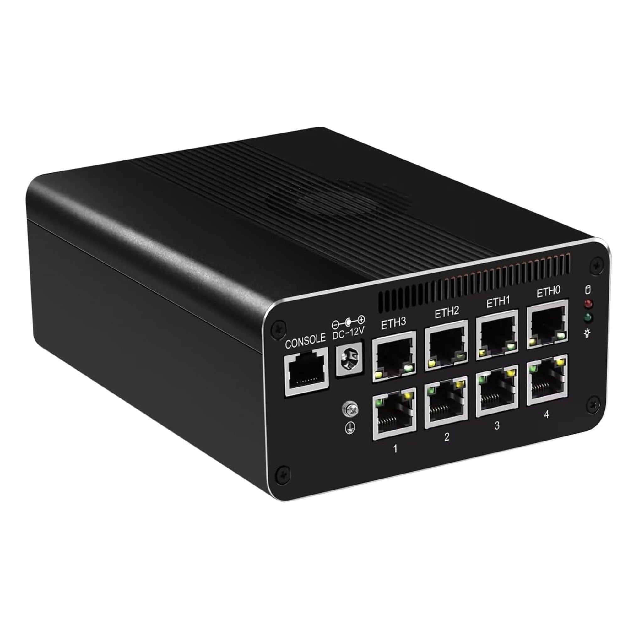 CWWK A8 Mini PC Firewall Micro Appliance, 8 Port i226V 2.5GbE LAN,12th Gen Core i5 1240P, OPNsense Hardware