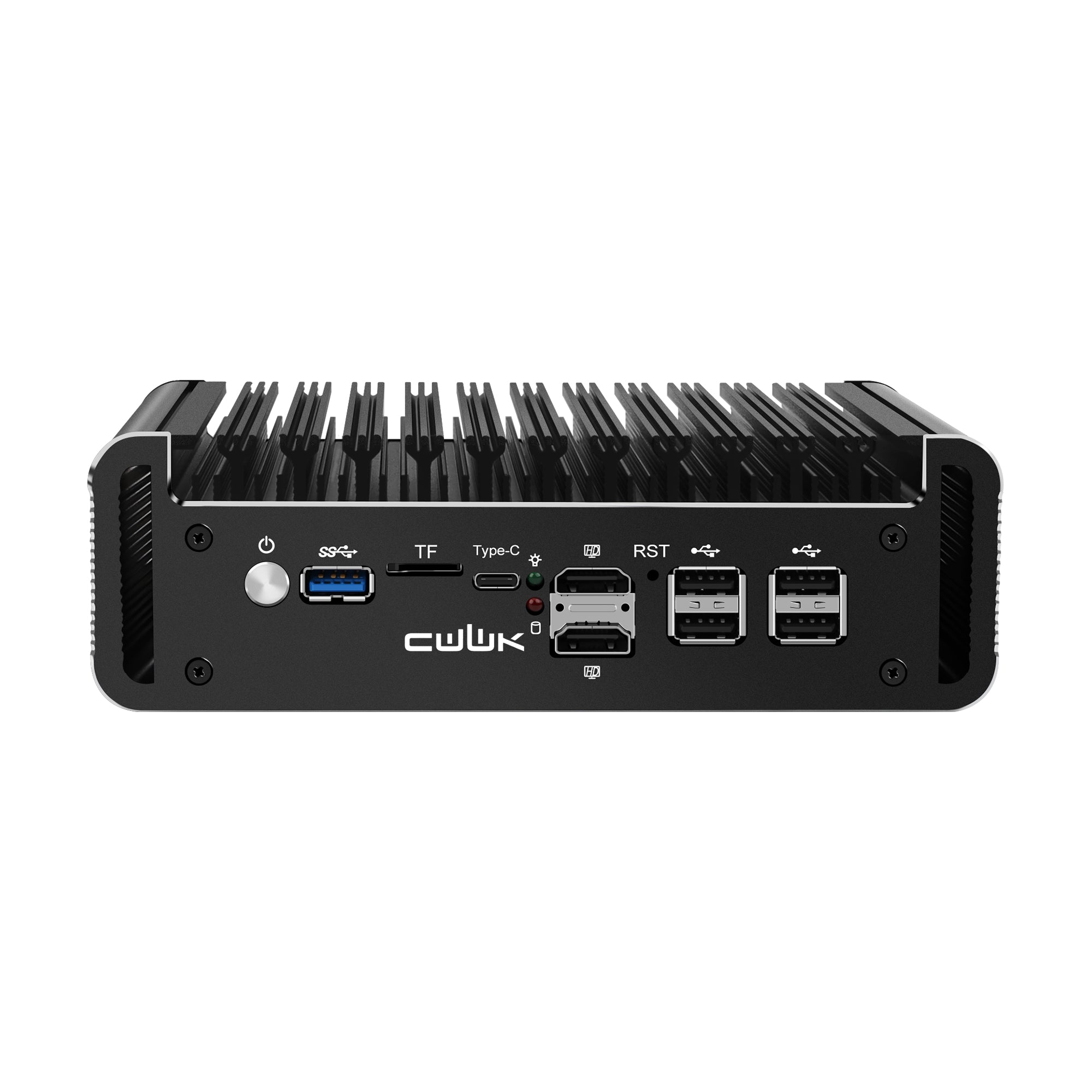 CWWK F11 Fanless Mini PC Firewall Hardware for Opnsense Pfsense,Softer Router Intel N150 N100 N305 N355, 6 x 2.5 Gbe i226V Lan, DDR5 8 GB RAM 128 GB NVMe SSD