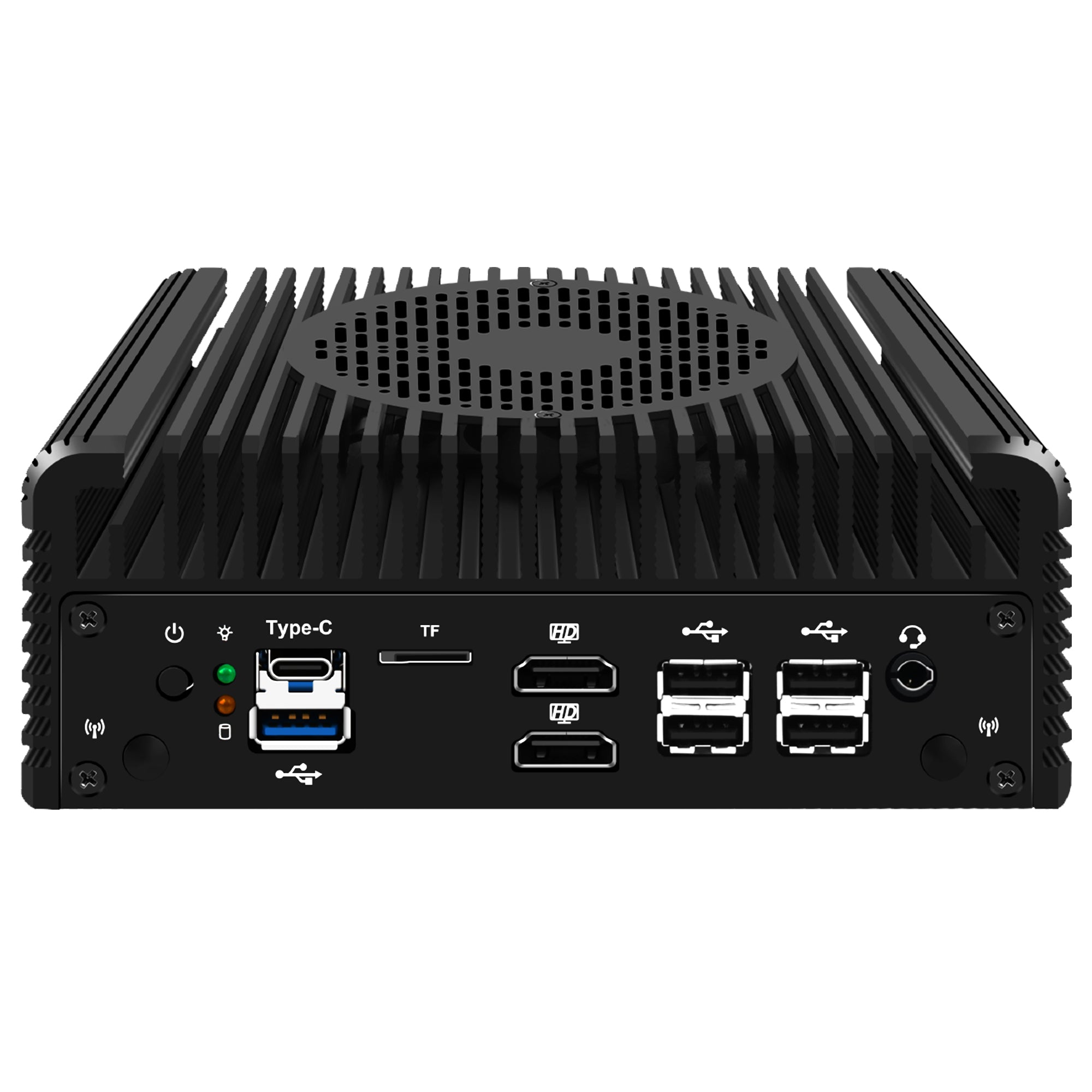CWWK S2 Mini PC Firewall Hardware for Opnsense Pfsense,Softer Router Intel N150 N100 N305 N355 Dual Nic 2 10Gbe SFP+,2 Port i226V 2.5Gbe Lan