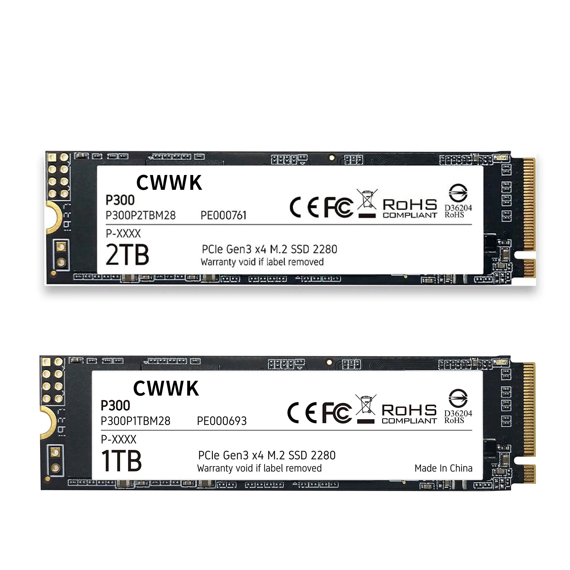CWWK SSD NVMe M.2 2280 1TB 2TB 512GB 256GB 128GB Internal Solid State