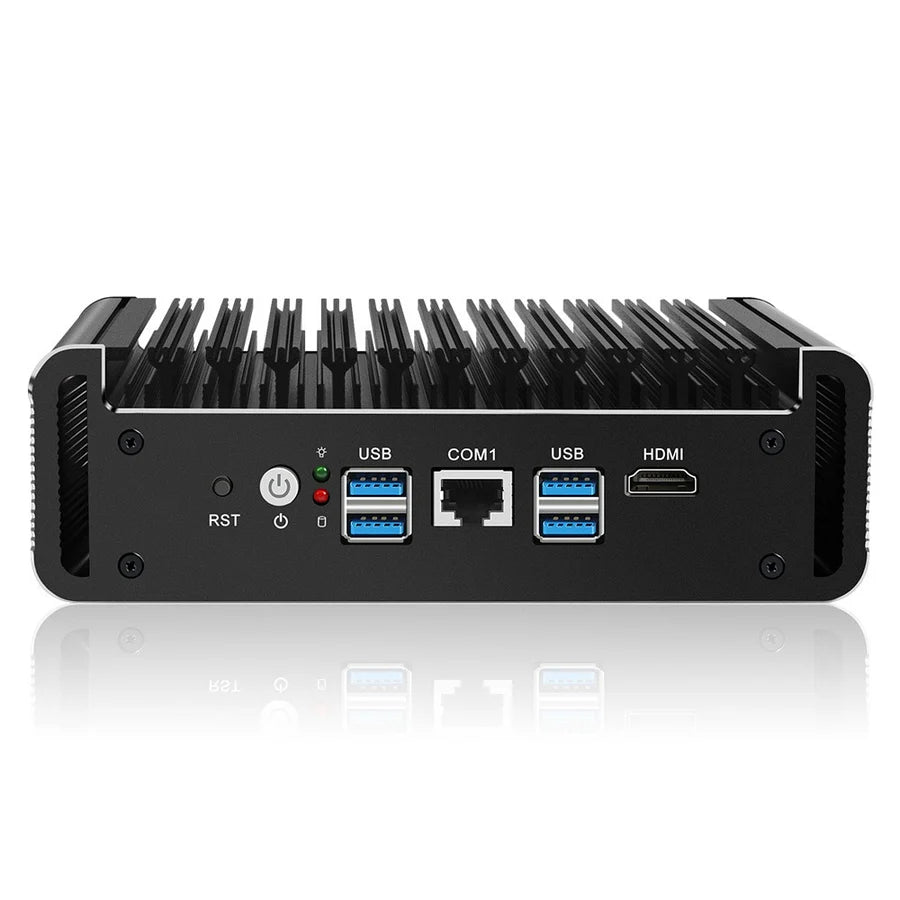 CWWK YD6 Firewall Micro Appliance Mini PC The 11th generation i5-1135G7/i7-1165G7 fanless mini 6-port i226-2.5g soft route newly upgraded copper tube chassis