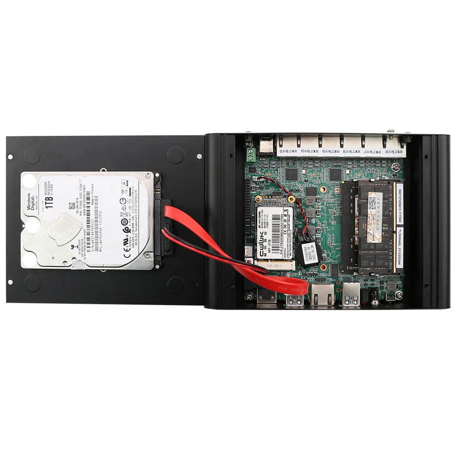 CWWK YD6 Firewall Micro Appliance Mini PC The 11th generation i5-1135G7/i7-1165G7 fanless mini 6-port i226-2.5g soft route newly upgraded copper tube chassis