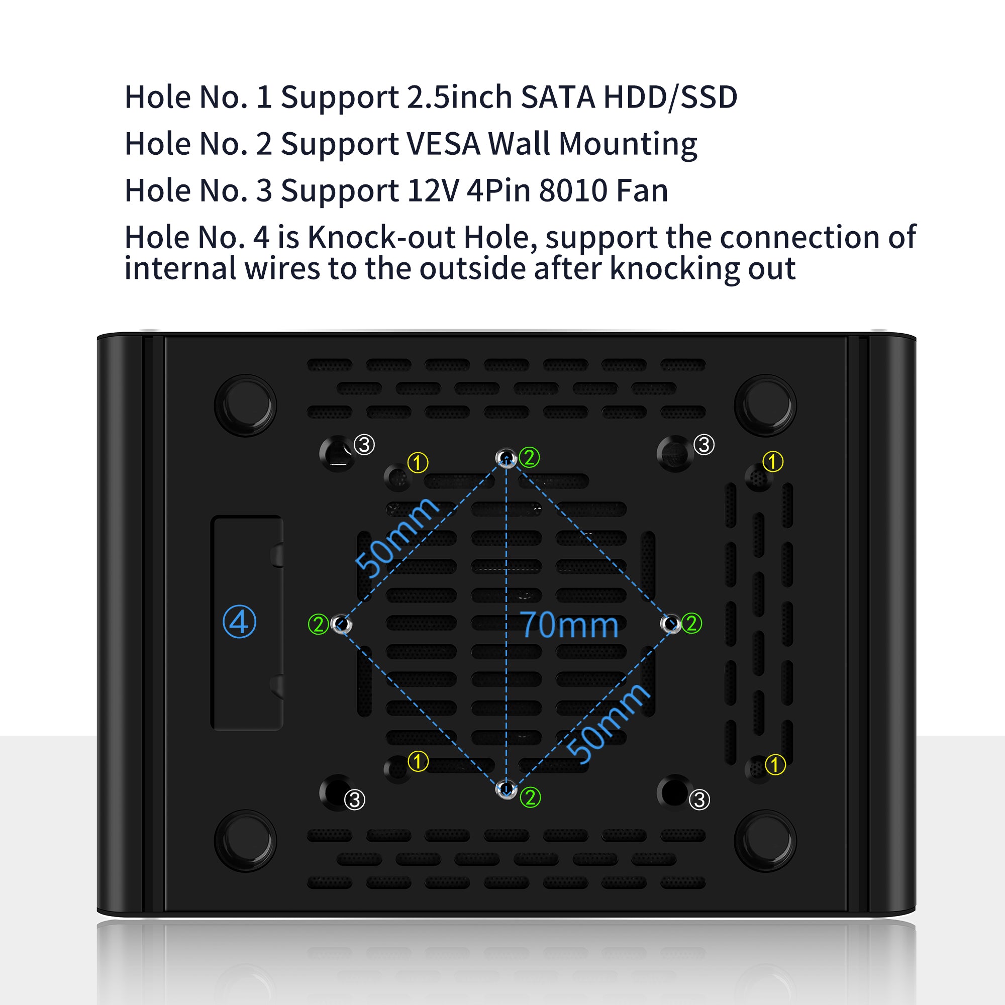 CWWK S1 Mini PC Firewall Hardware for Opnsense Pfsense,Softer Router Intel N150 N100 N305 N355 Dual Nic 2 10Gbe SFP+,2 Port i226V 2.5Gbe Lan
