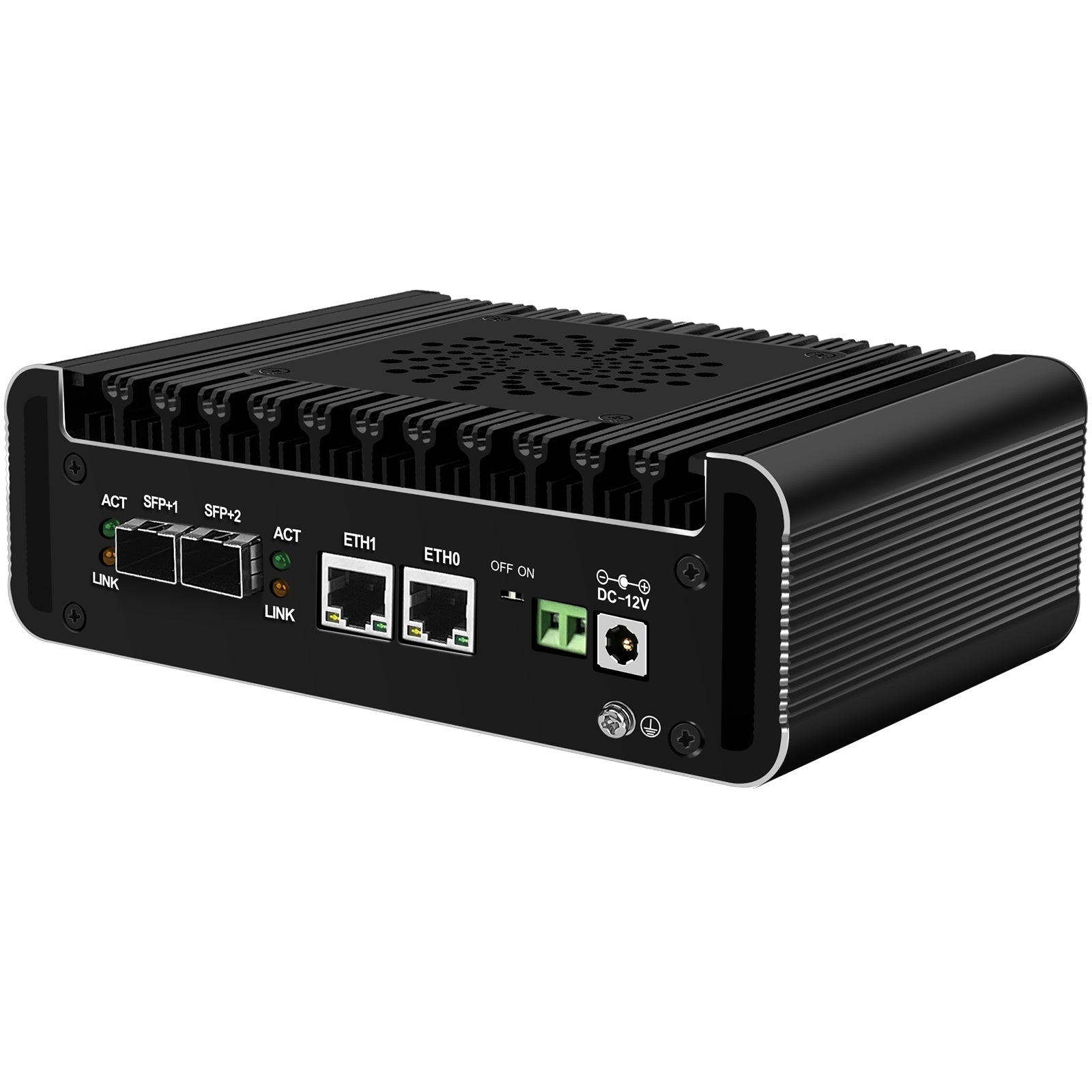 CWWK F18 Firewall Micro Appliance Mini PC Dual 10GbE SFP+, Core i3 N305 2 Port i226V 2.5GbE LAN,OPNsense, DDR5 8GB RAM 128GB NVMe SSD