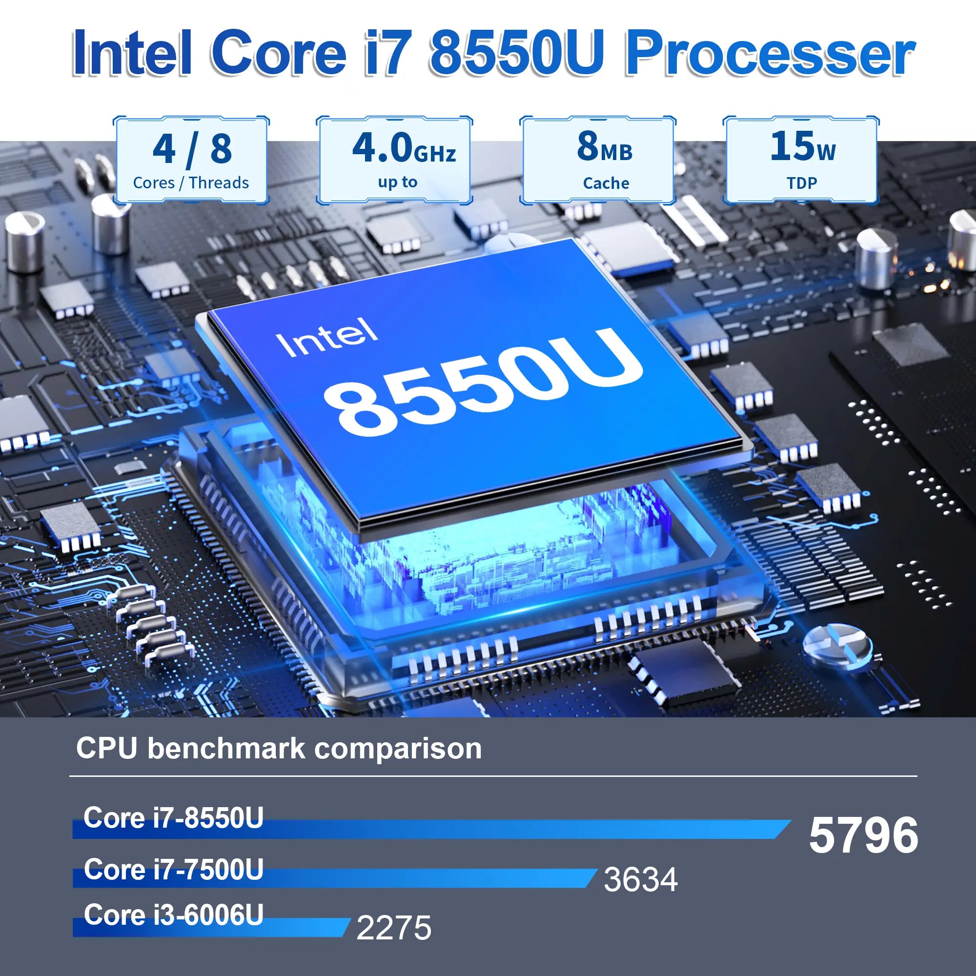 CWWK NUC67D/NUC67D-S Compact NUC Mini PC, Dual LAN, 2 COM / 4 COM