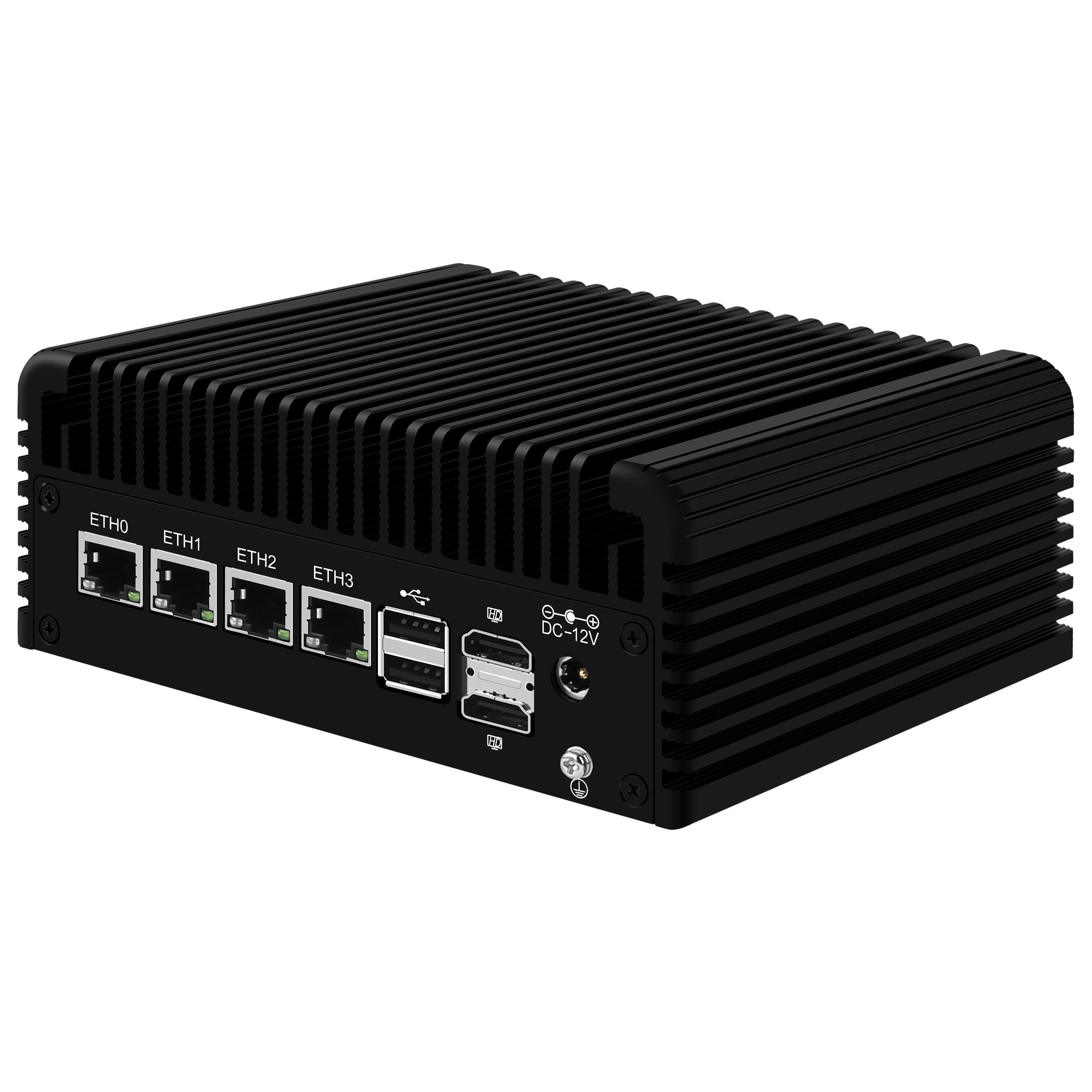 CWWK D4 Fanless Mini PC Firewall Hardware for Opnsense Pfsense,Softer Router Intel N150 N100 N305 N355, 4 x 2.5 Gbe i226V Lan