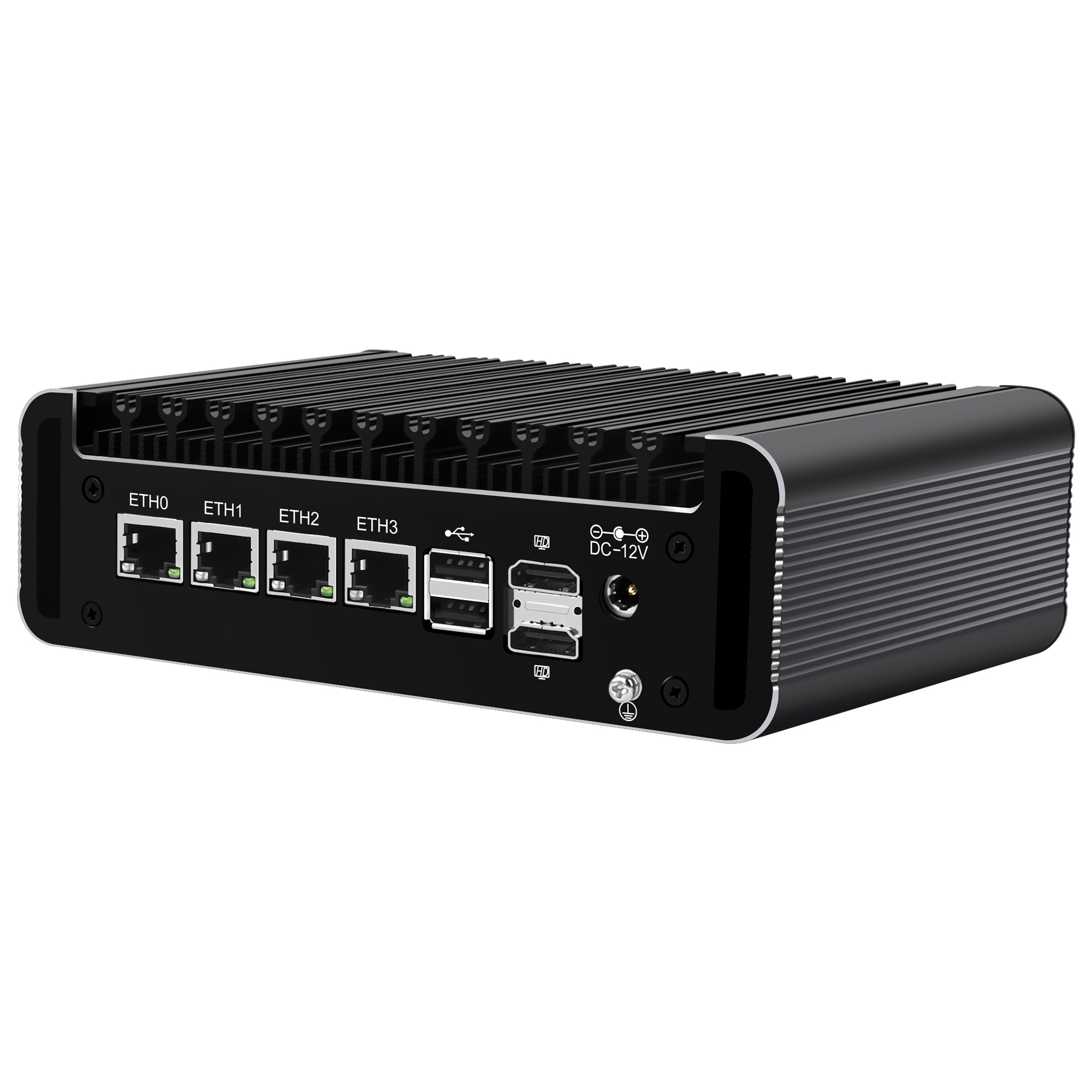 CWWK F3 Mini PC Firewall Hardware for Opnsense Pfsense,Softer Router Intel N150 N100 N305 N355, 4 x 2.5 Gbe i226V Lan, DDR5 8 GB RAM 128 GB NVMe SSD