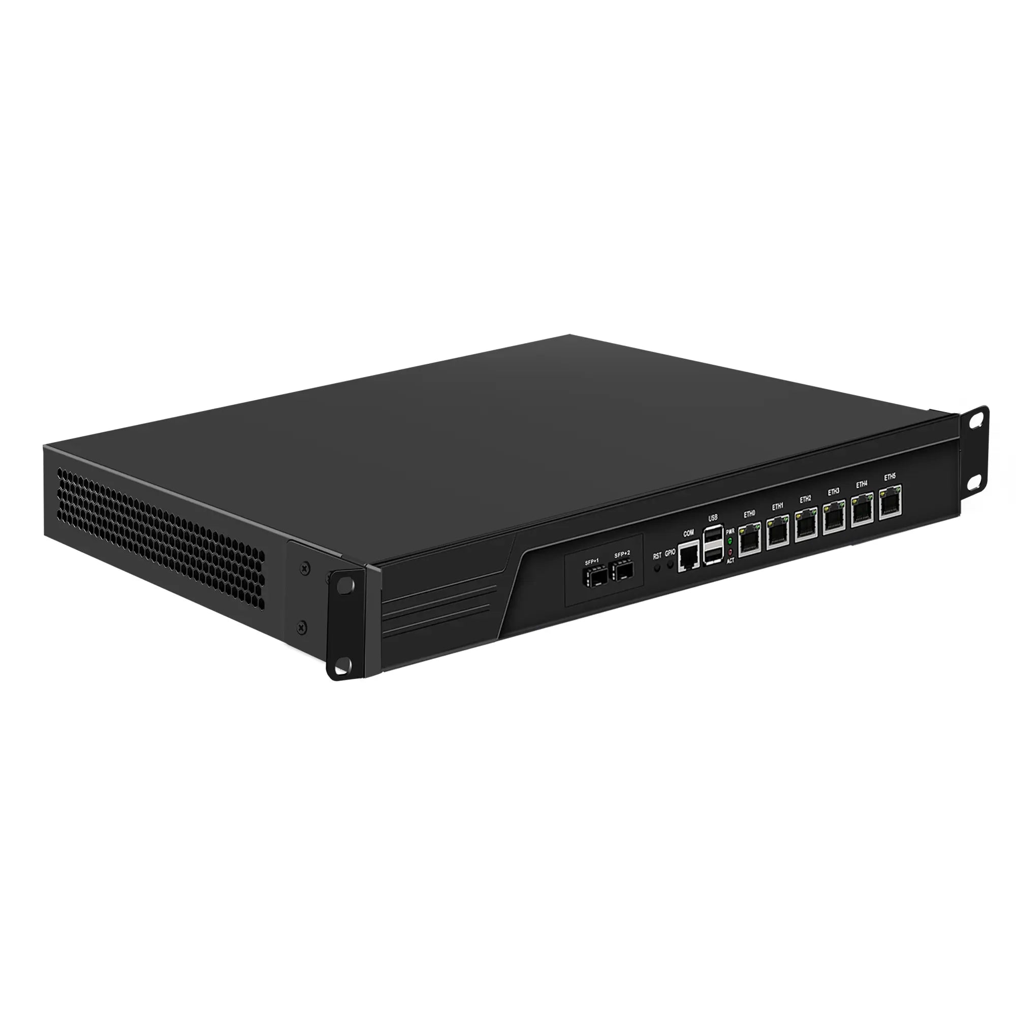 ChangWang 1U 989NP Rackmount Firewall Router PC, 6 LAN Network Gateway for Home Lab & Small Business