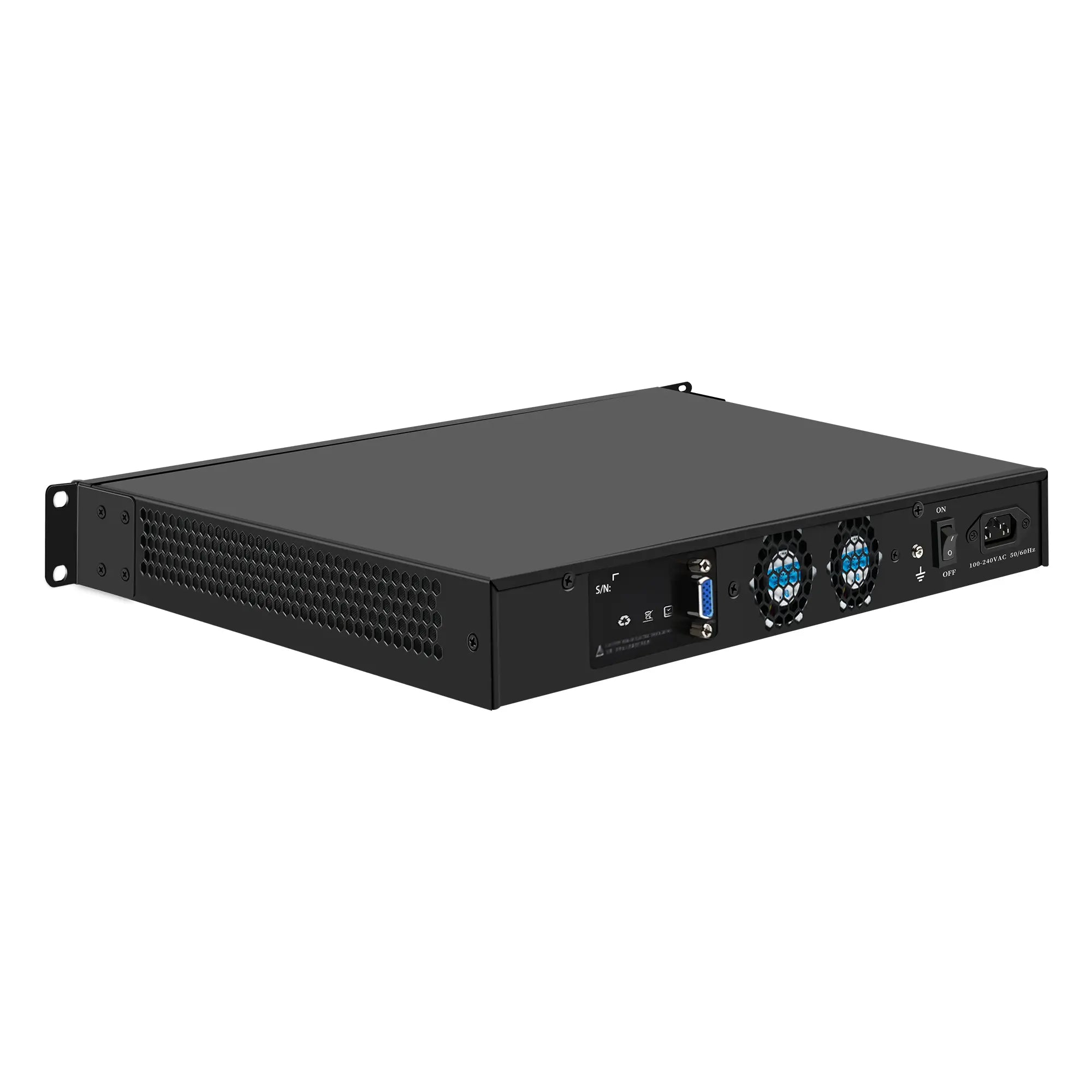 ChangWang 1U 989NP Rackmount Firewall Router PC, 6 LAN Network Gateway for Home Lab & Small Business