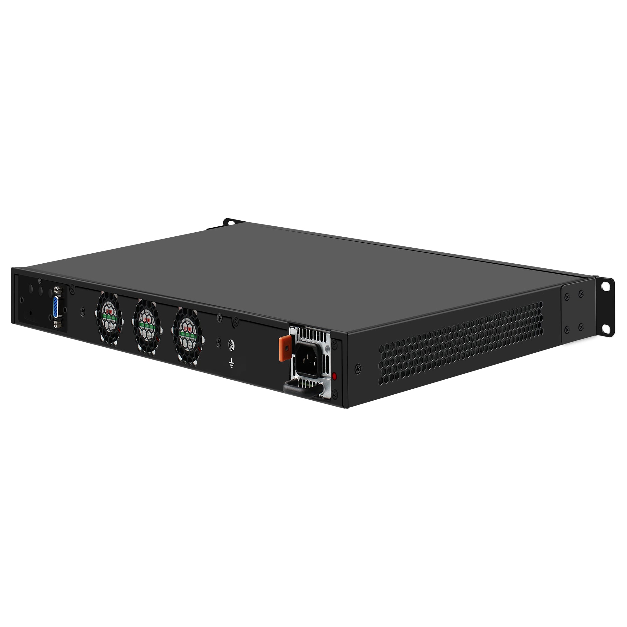 CWWK N4 19” 1U Firewall Appliance B150 Core i3 7100/Core i5 7500/Core i7 7700, 8 x i226V 2.5GbE LAN + 2 x 10Gb SFP+ Firewall Hardware VPN Router PC, DDR4 RAM SSD OPNsense Hardware Rackmount for Homelab with VGA, SIM
