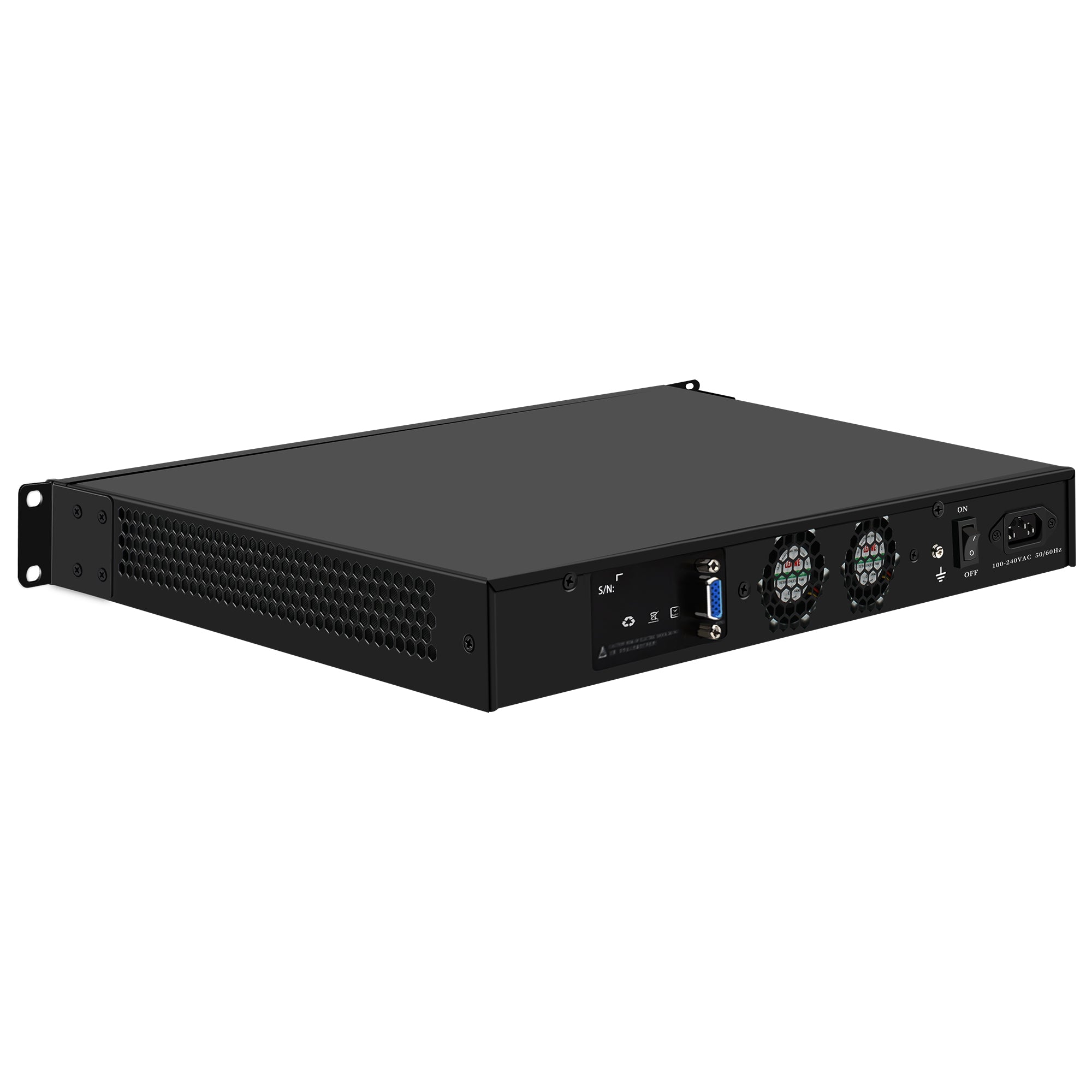 CWWK N14 1U Firewall Appliance N305/N100, 6 x i226-V 2.5GbE LAN Firewall Hardware VPN Router PC, DDR5 RAM SSD OPNsense Hardware 19”Rackmount for Homelab Server with VGA, SIM
