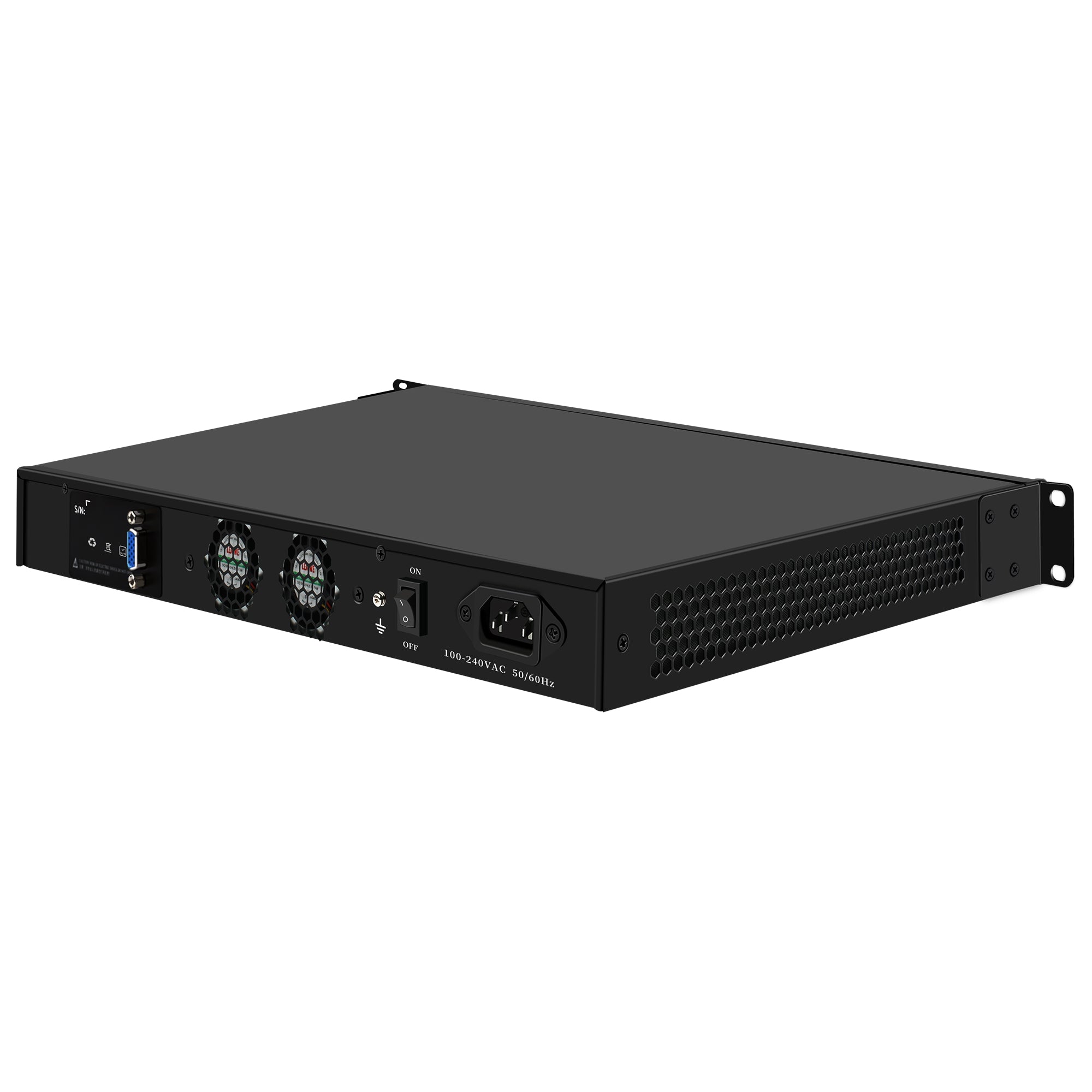 CWWK N14 1U Firewall Appliance N305/N100, 6 x i226-V 2.5GbE LAN Firewall Hardware VPN Router PC, DDR5 RAM SSD OPNsense Hardware 19”Rackmount for Homelab Server with VGA, SIM