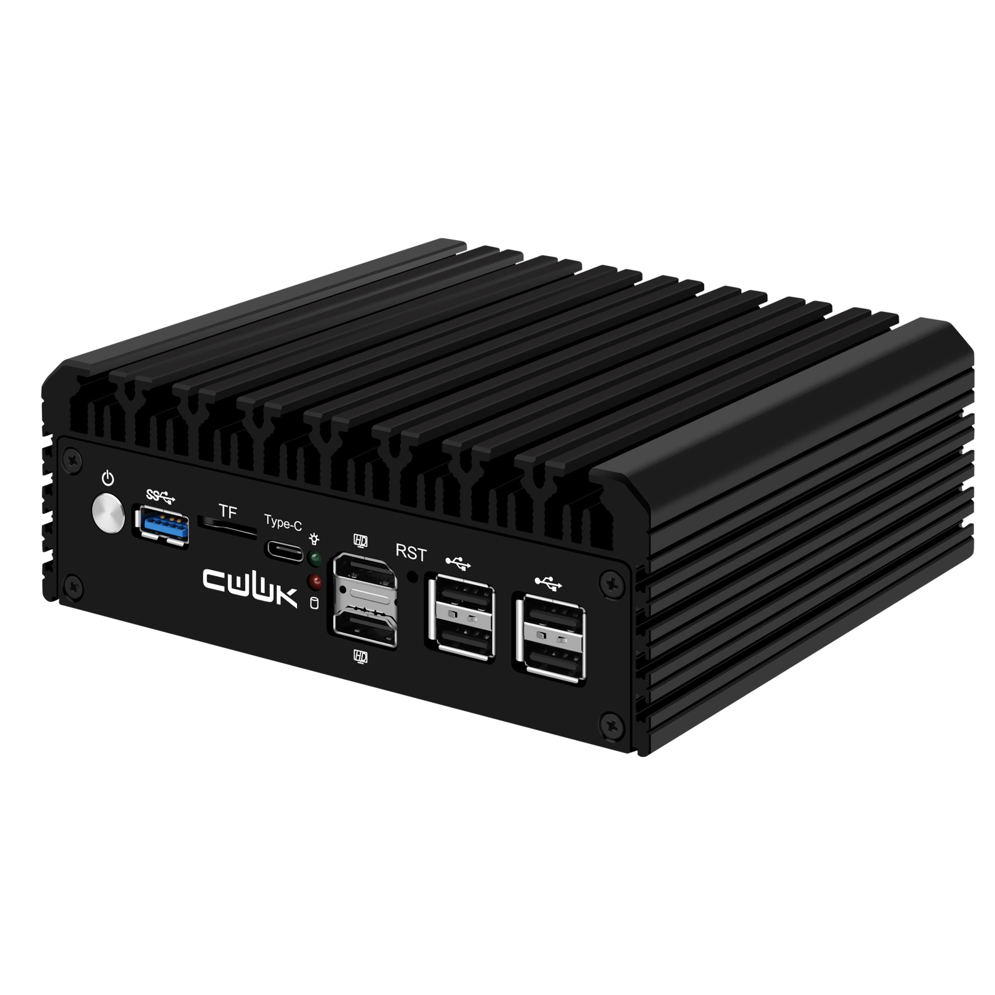 CWWK G6 Firewall Mini PC N305/N100 ,Micro Appliance Opnsense Fanless Mini Computer 6 x 2.5 GBE i226V LAN Router, DDR5 8 GB RAM 256 GB NVMe SSD