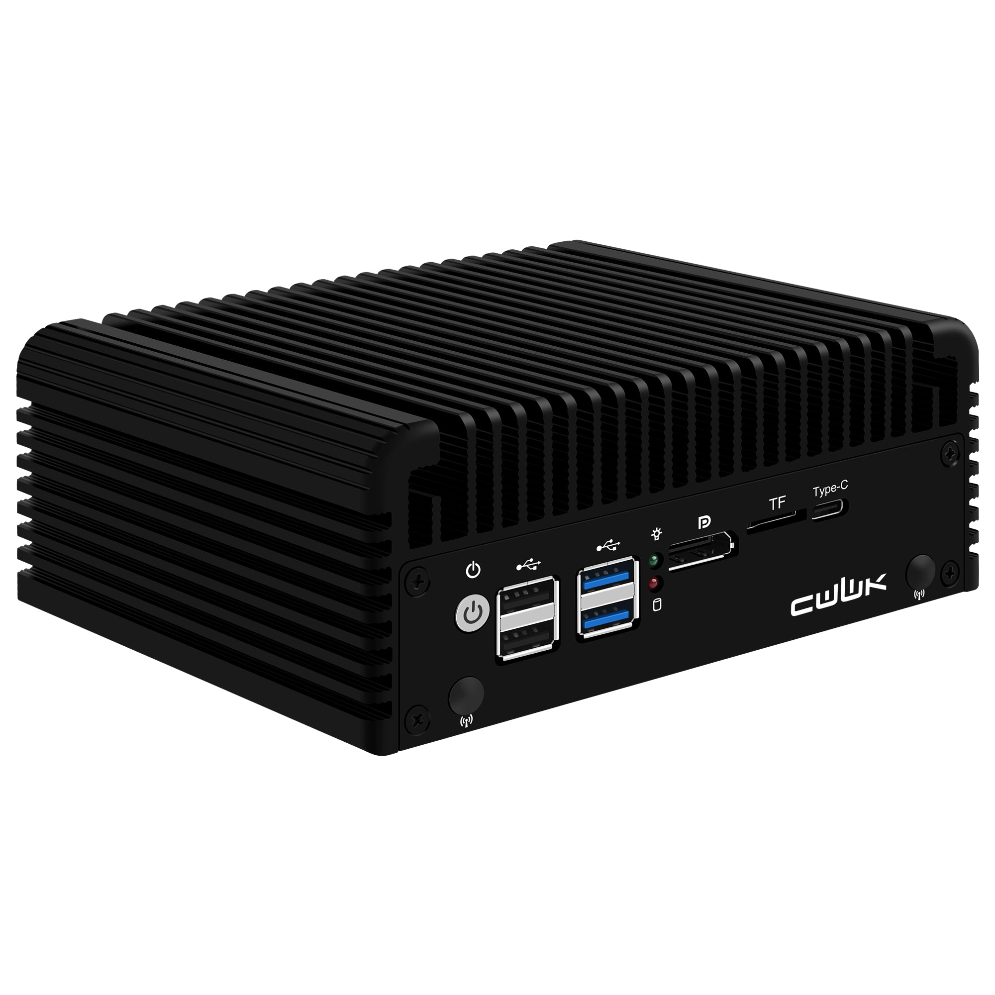 CWWK D4 Fanless Mini PC Firewall Hardware for Opnsense Pfsense,Softer Router Intel N150 N100 N305 N355, 4 x 2.5 Gbe i226V Lan