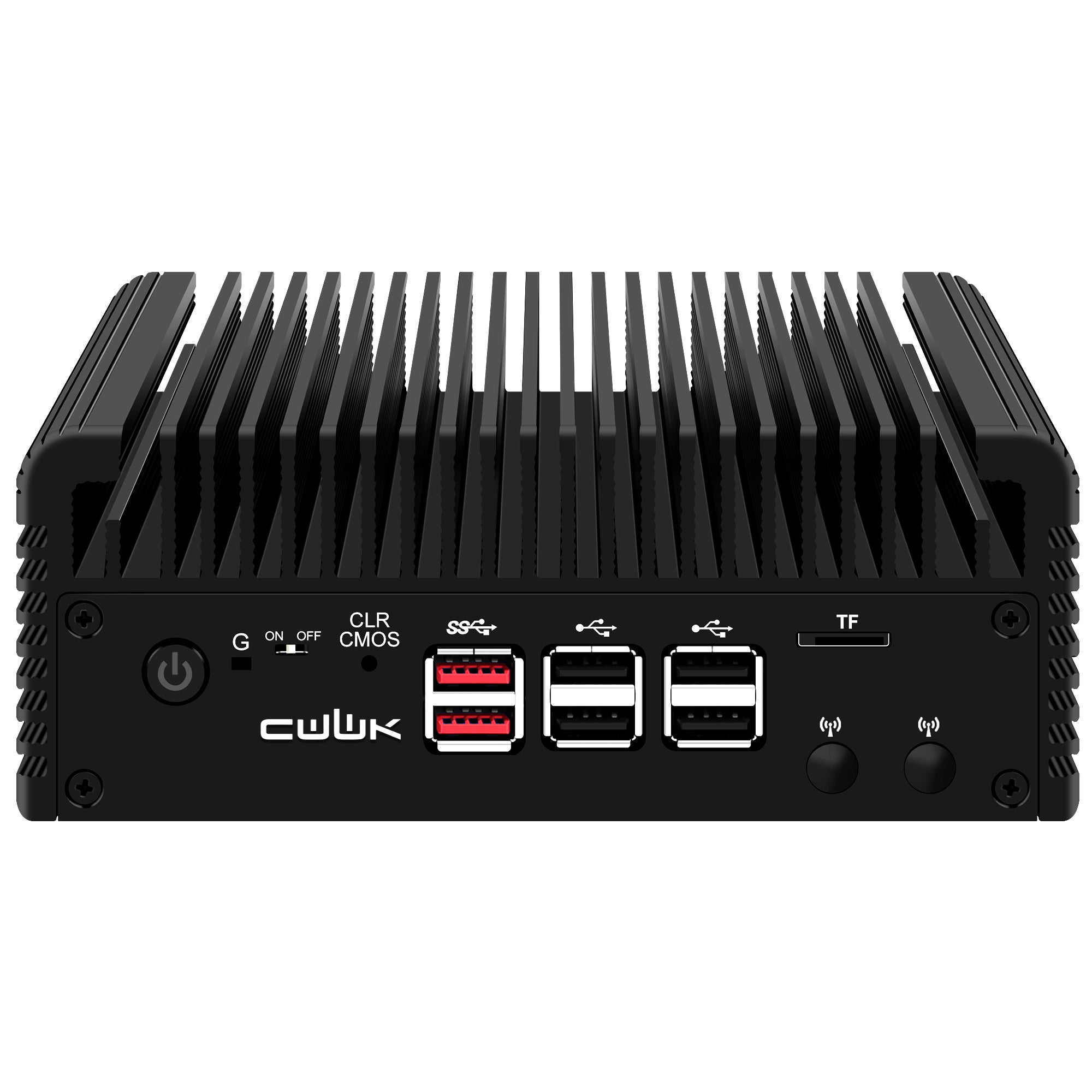 CWWK F2 Fanless Mini PC Firewall Hardware for Opnsense Pfsense,Softer Router Intel N150 N100 N305 N355, 4 x 2.5 Gbe i226V Lan