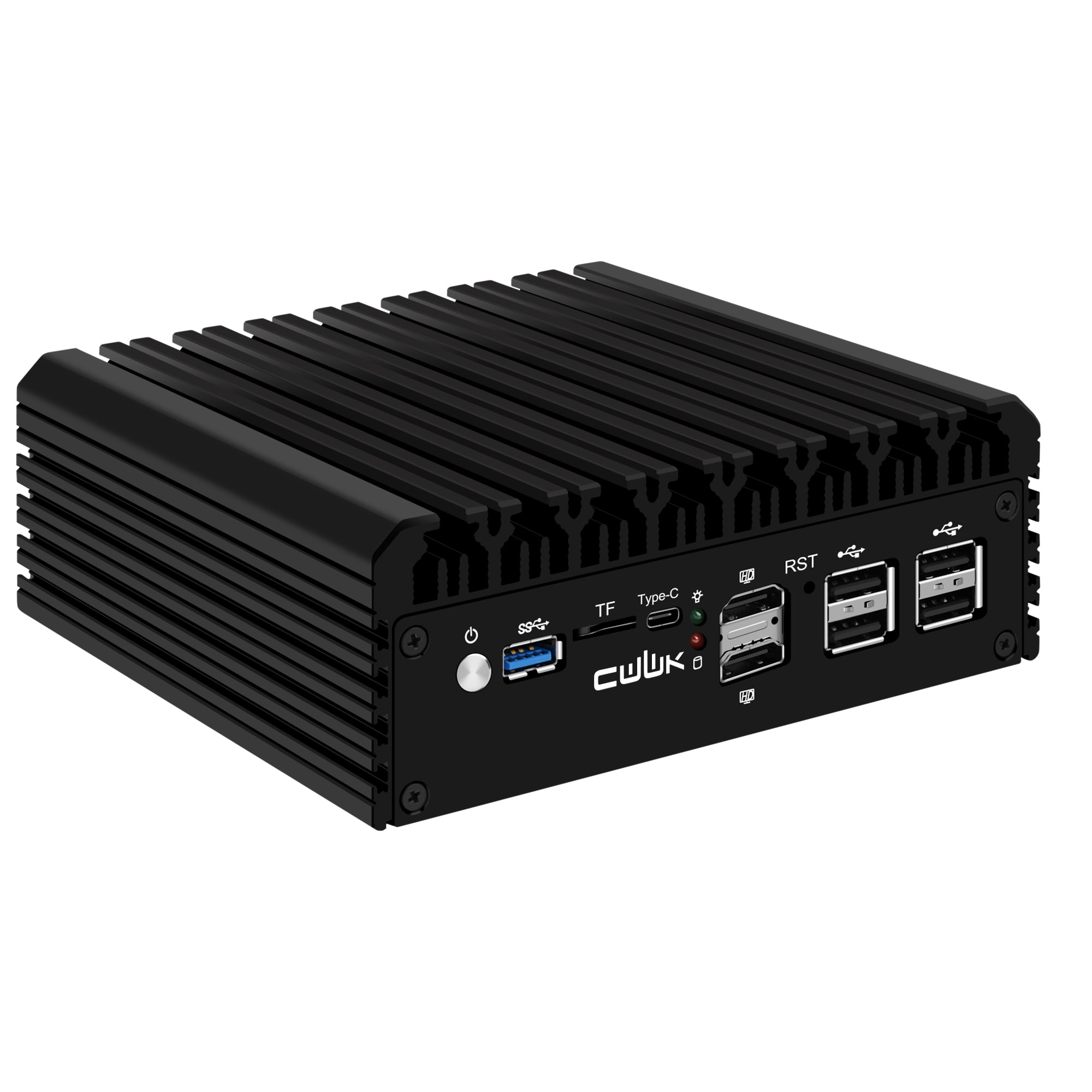 CWWK G6 Firewall Mini PC N305/N100 ,Micro Appliance Opnsense Fanless Mini Computer 6 x 2.5 GBE i226V LAN Router, DDR5 8 GB RAM 256 GB NVMe SSD