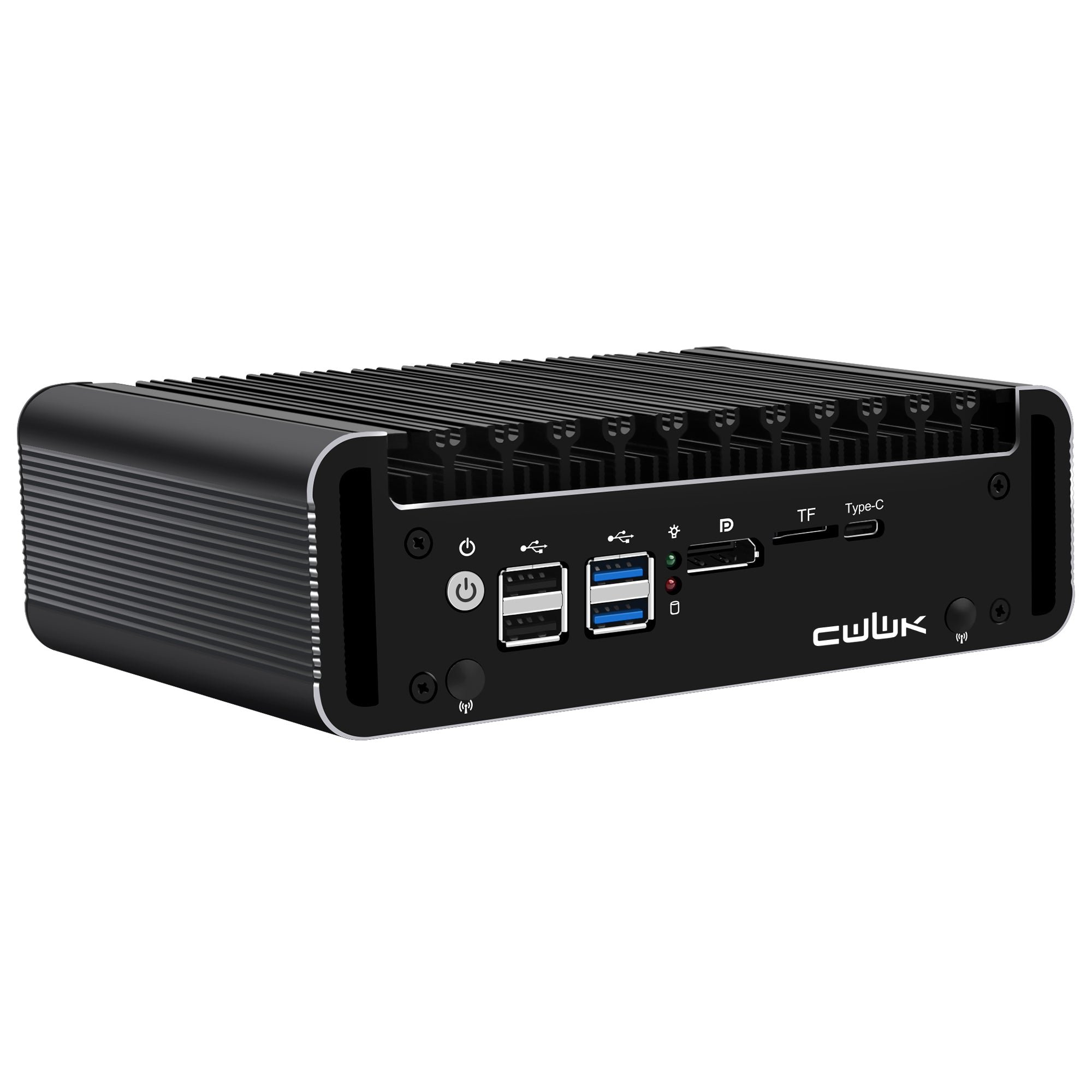 CWWK F3 Mini PC Firewall Hardware for Opnsense Pfsense,Softer Router Intel N150 N100 N305 N355, 4 x 2.5 Gbe i226V Lan, DDR5 8 GB RAM 128 GB NVMe SSD