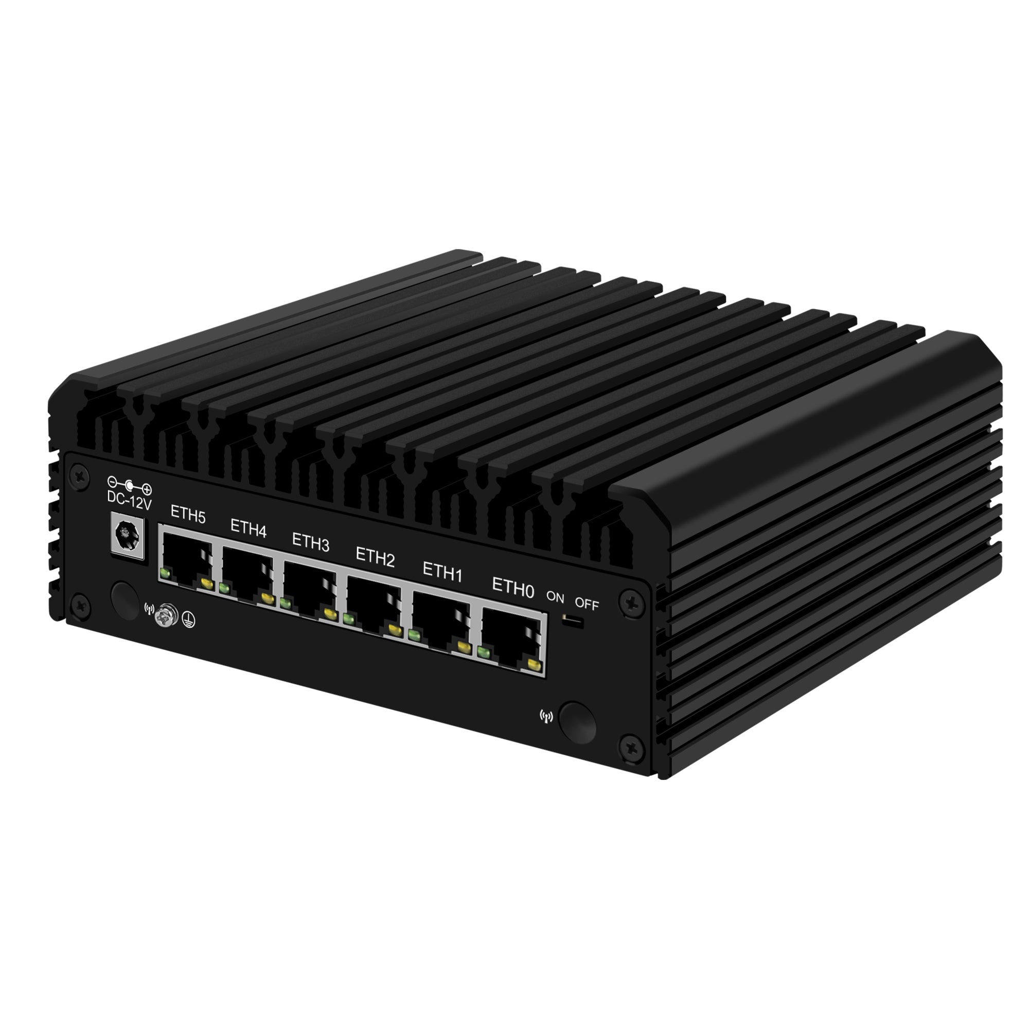CWWK G6 Firewall Mini PC N305/N100 ,Micro Appliance Opnsense Fanless Mini Computer 6 x 2.5 GBE i226V LAN Router, DDR5 8 GB RAM 256 GB NVMe SSD