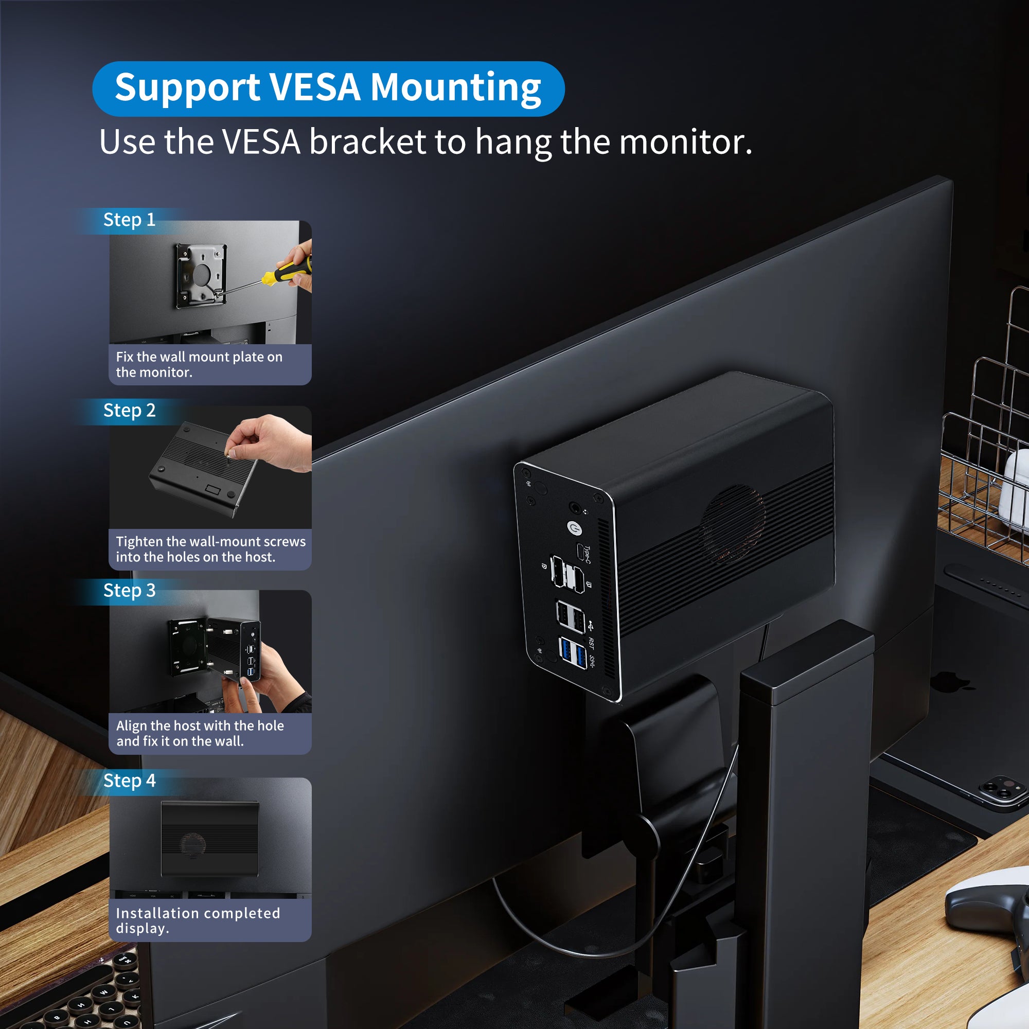 CWWK Mini PC Firewall Appliance Core i7-1185G7, Core i5 1135G7, Core i3 1115G4, 2 x 10GbE SFP+ Mini Computer mit 4 x i226-V 2.5GbE LAN, 4K 3-Display, USB-C, AES-NI