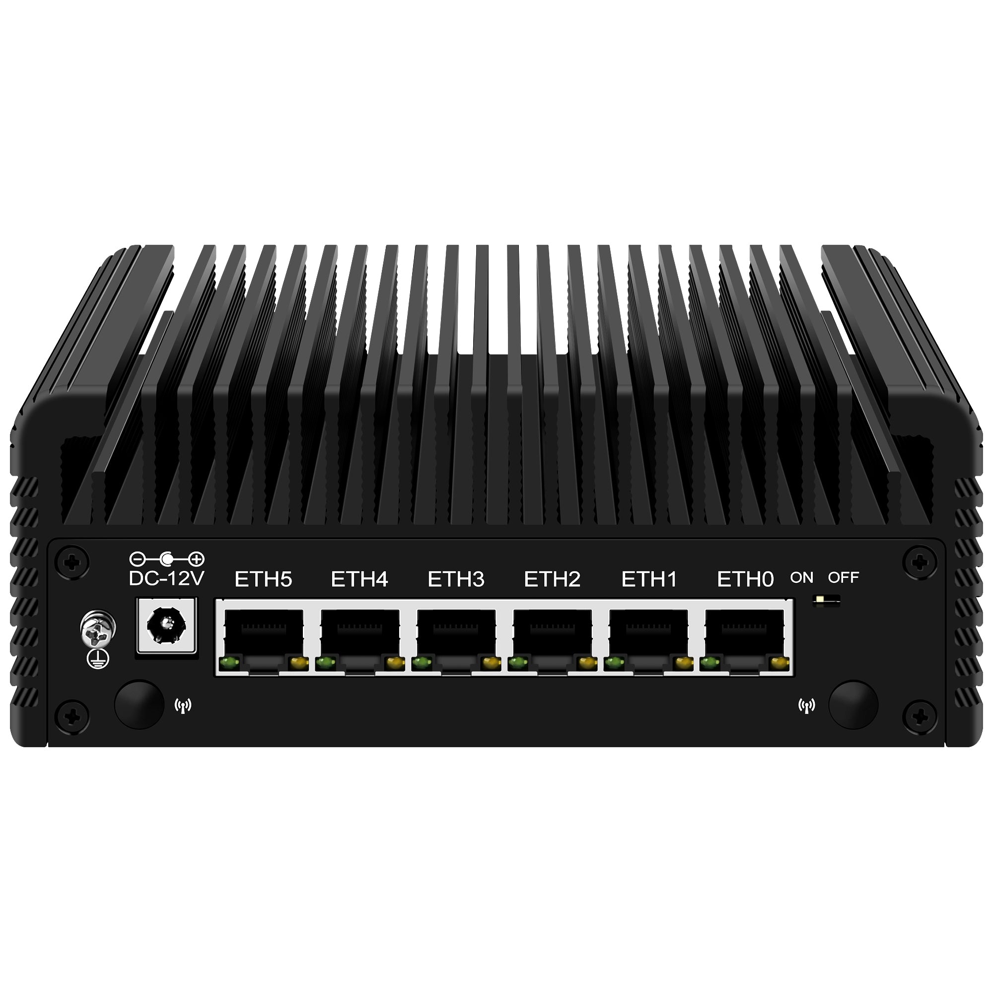 CWWK D6 Fanless Mini PC Firewall Hardware for Opnsense Pfsense,Softer Router N150 N100 N305 N355, 4 x 2.5 Gbe i226V Lan
