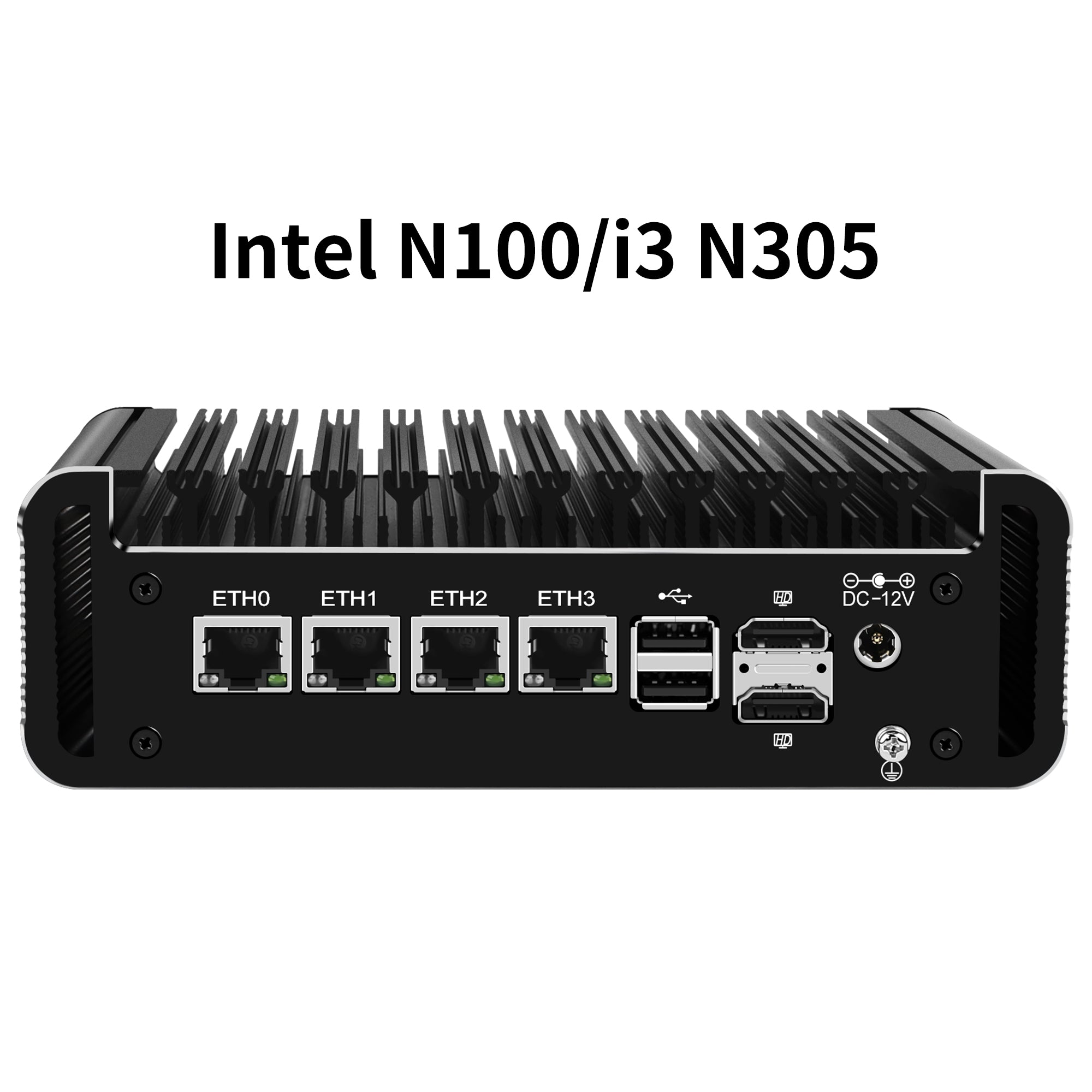CWWK F3 Mini PC Firewall Hardware for Opnsense Pfsense,Softer Router Intel N150 N100 N305 N355, 4 x 2.5 Gbe i226V Lan, DDR5 8 GB RAM 128 GB NVMe SSD