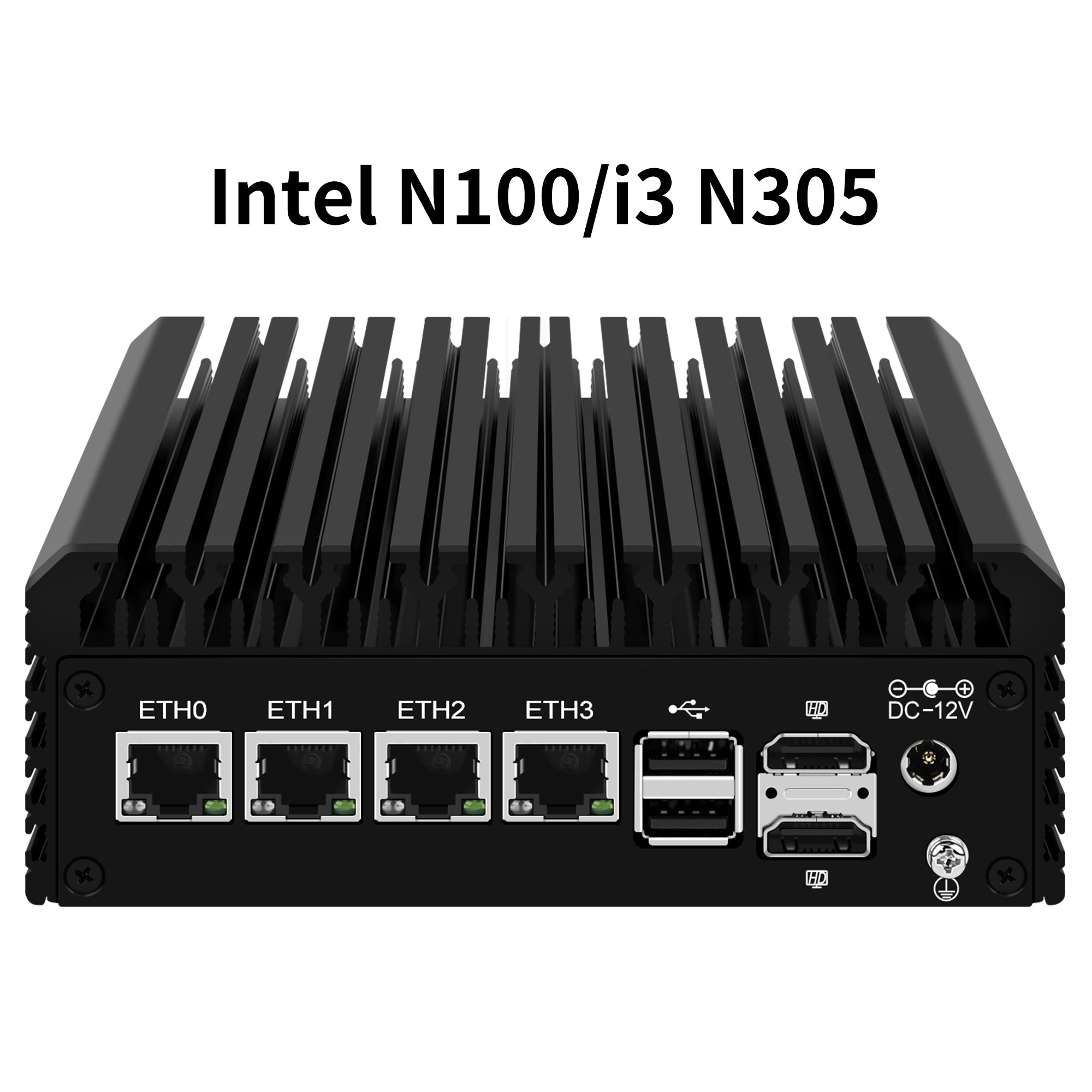 CWWK F1 Fanless Mini PC Firewall Hardware for Opnsense Pfsense,Softer Router Intel N305, Special link for making up the price difference