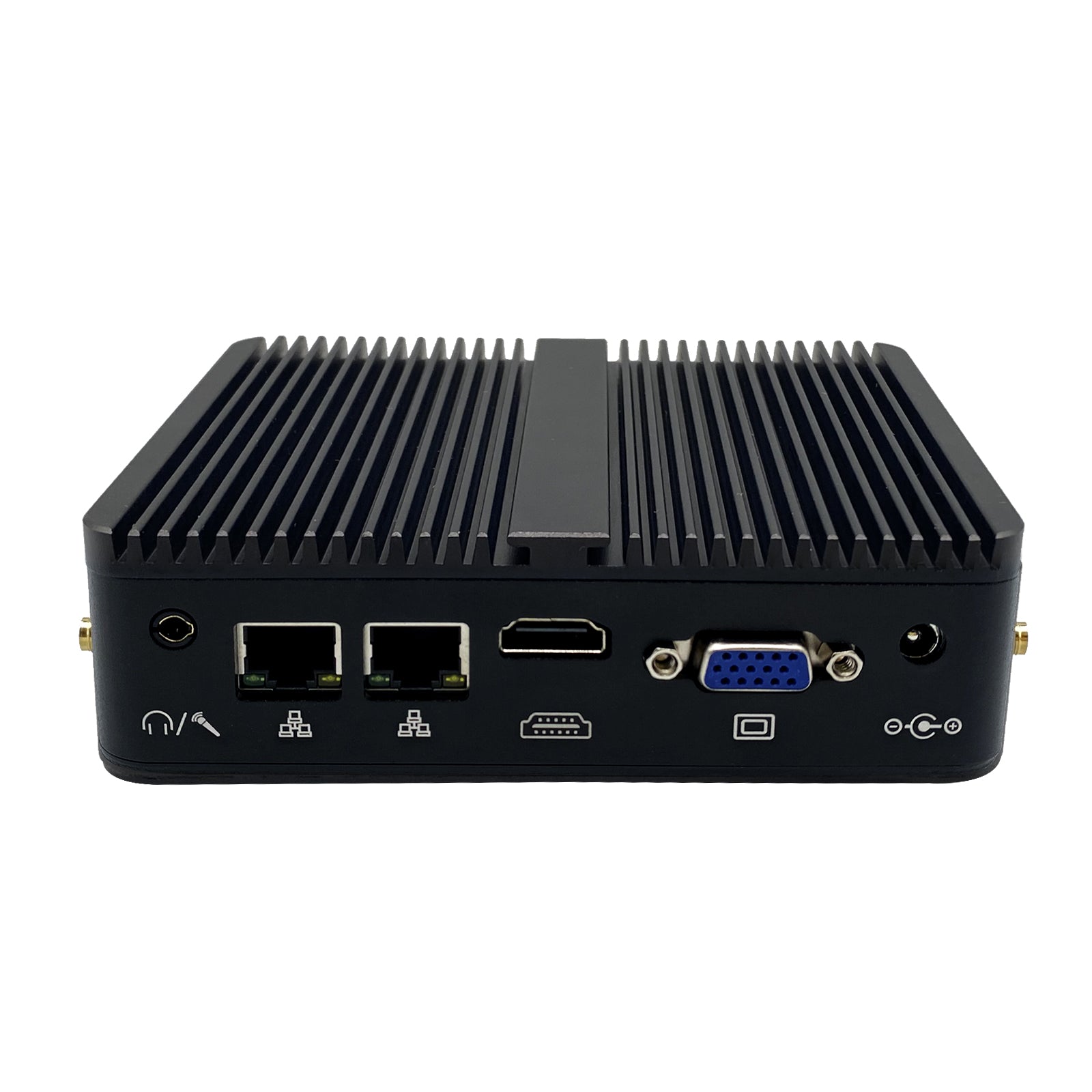 CWWK J25 Mini Industrial PC Fanless PC Celeron J4125 8GB RAM 256GB SSD 2*LAN HD VGA 4*USB Win11 Mini PC Fanless High Performance Compact Design Embedded Industrial Computer for industrial applications