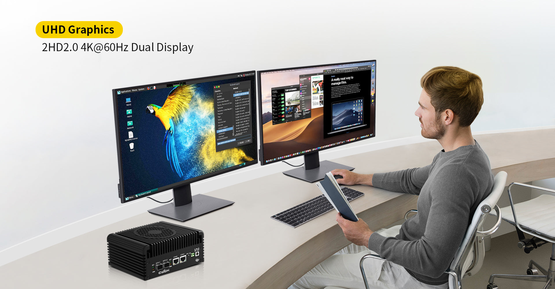 ChangWang CWWK S2 Mini PC Firewall Hardware for Opnsense