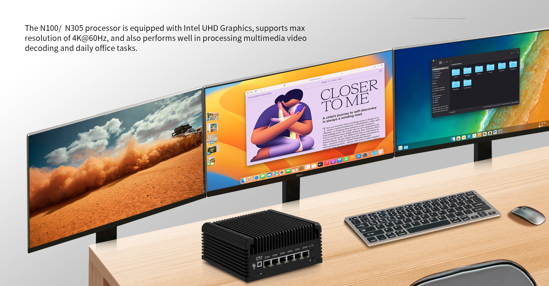 CWWK F9 Fanless Mini PC Firewall Hardware for Opnsense Pfsense,Softer