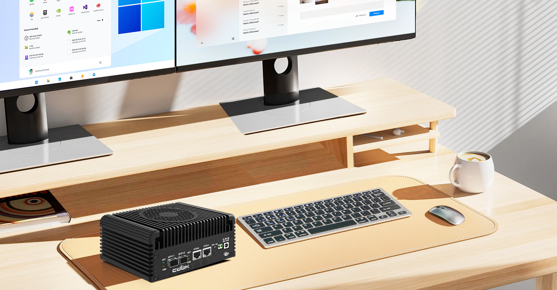 ChangWang CWWK S2 Mini PC Firewall Hardware for Opnsense