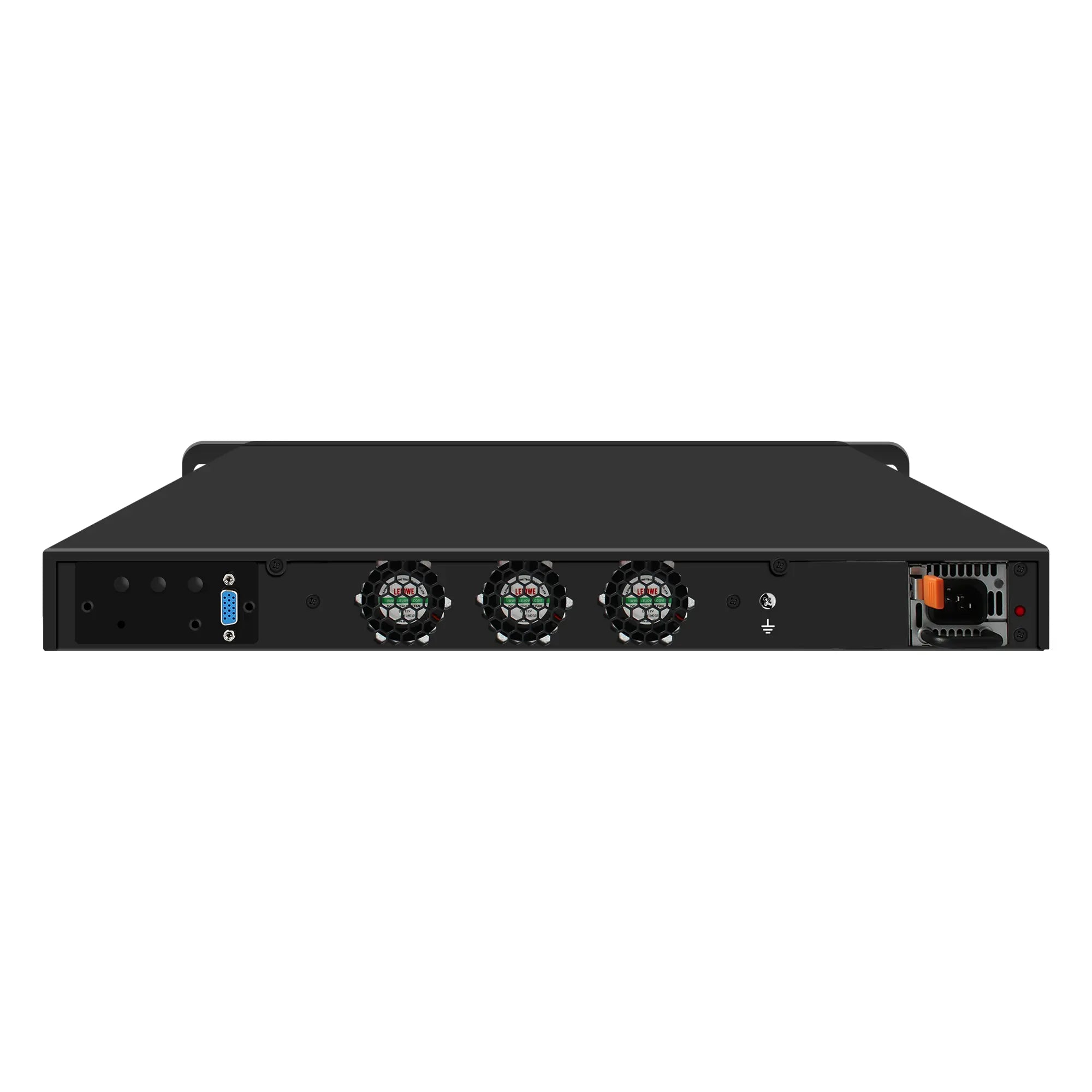 CWWK 1U Firewall Hardware B150 Core i3 7100, 4 x 10Gb SFP+ LAN Firewall Appliance VPN Router PC, RAM SSD OPNsense Hardware 19”Rackmount for Homelab with VGA, SIM