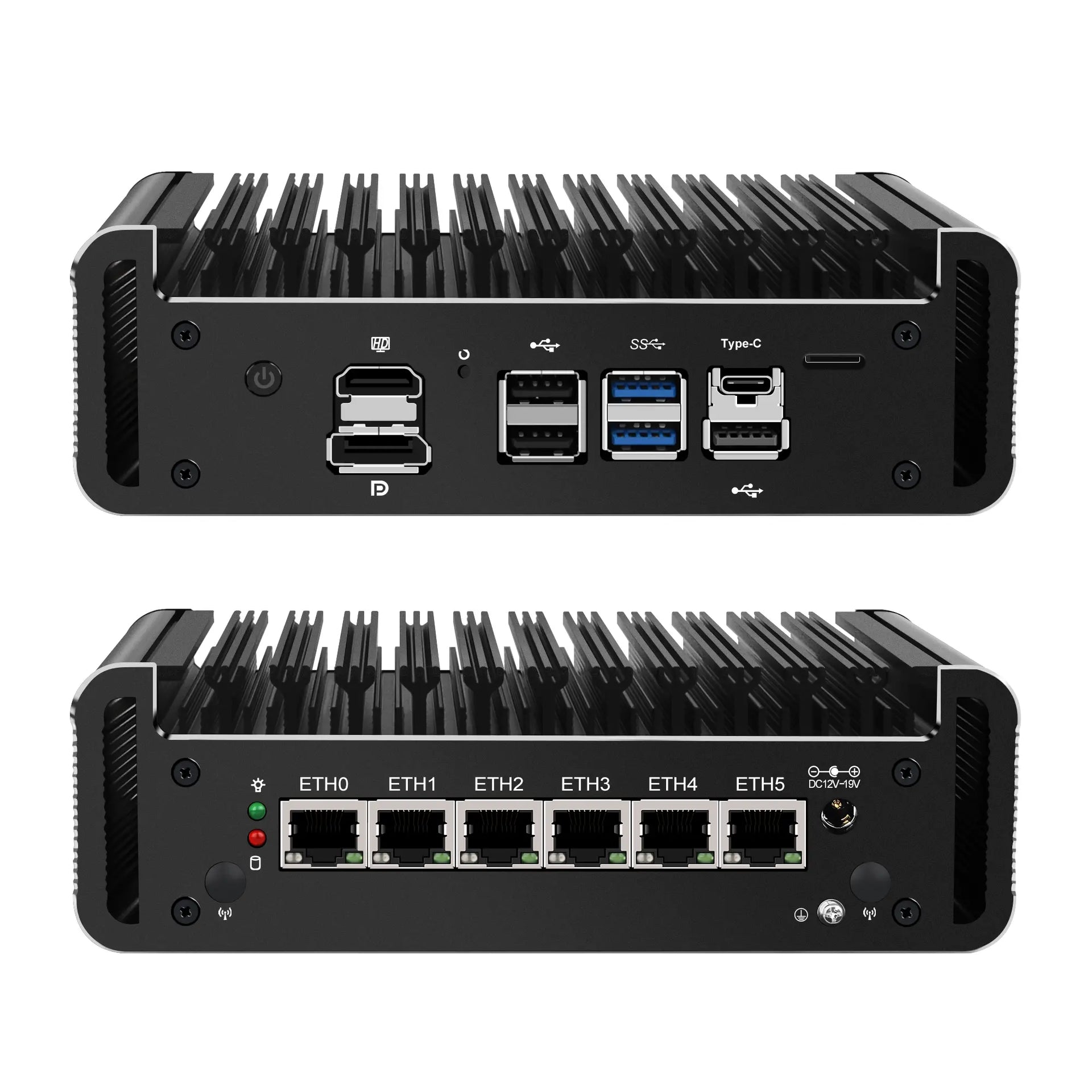 CWWK F18 / F20 Firewall Mini PC, Intel 12th / 13th Gen Core i3-1315U i