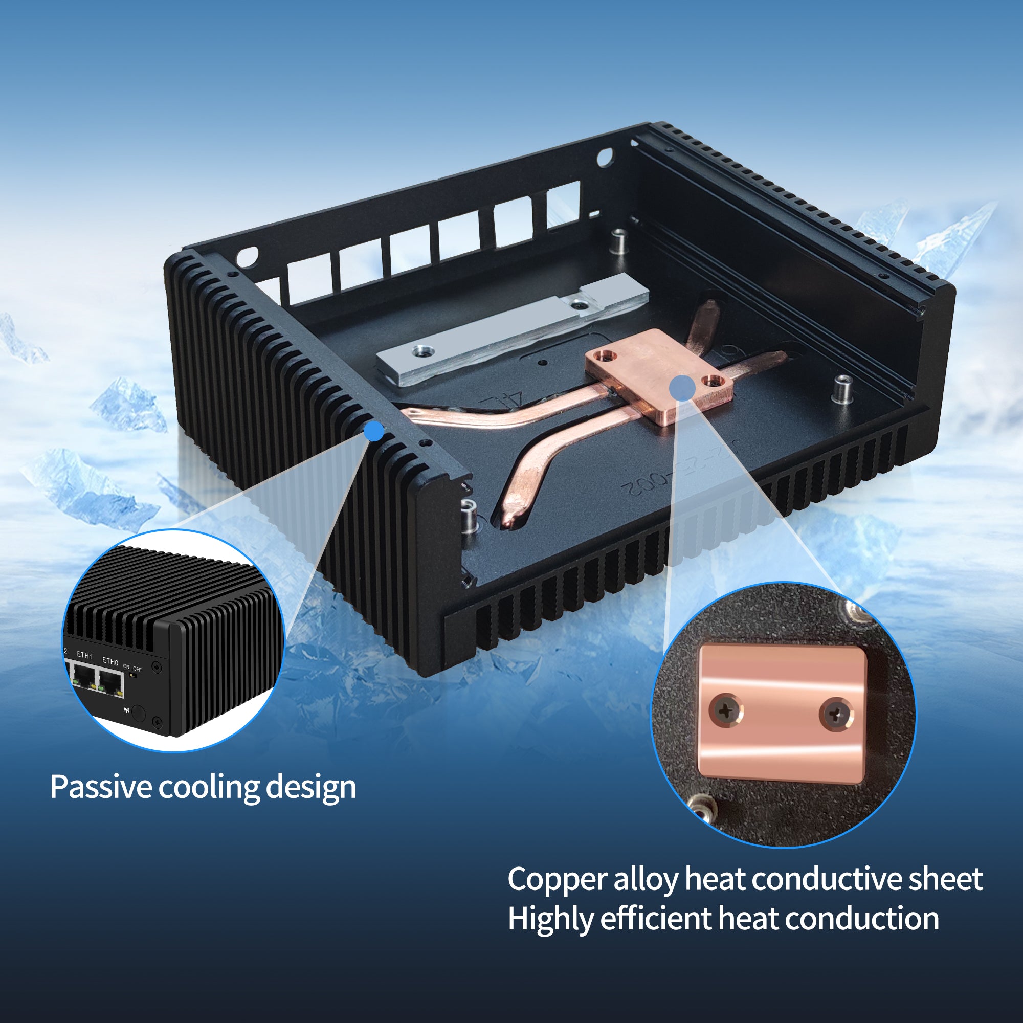 CWWK F4 Mini PC N150/N355 (Upgraded N100/305) Firewall
