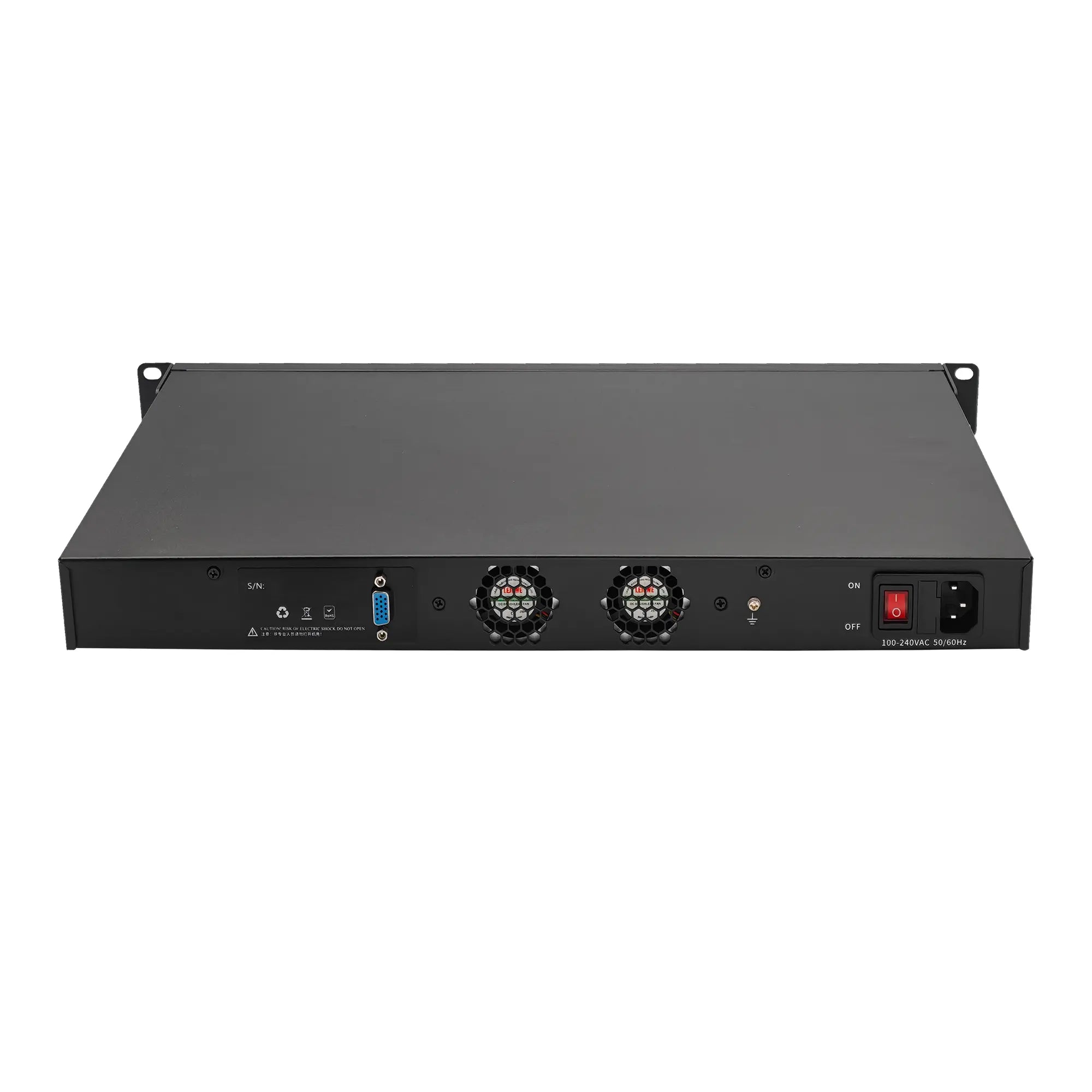 1U-Z87 Rackmount Firewall Appliance with 8×2.5GbE and Optional 10GbE SFP+